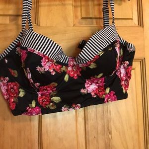 Torrid Floral Bikini Top